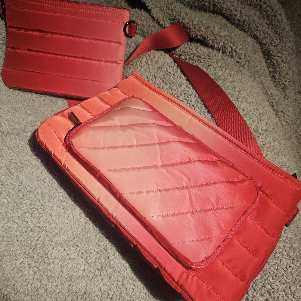THINK ROYLN Vibrant Red Quilted Bag